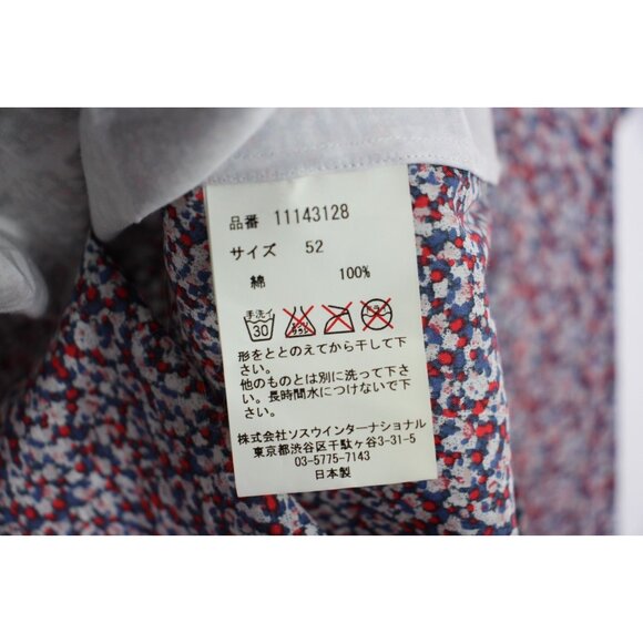 Mihara Yasuhiro Mens 52 Paneled Geometric Patterned Button Up Shirt NEW H914 - Picture 5 of 7